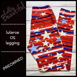 LulaRoe OS Leggings. Originally $25